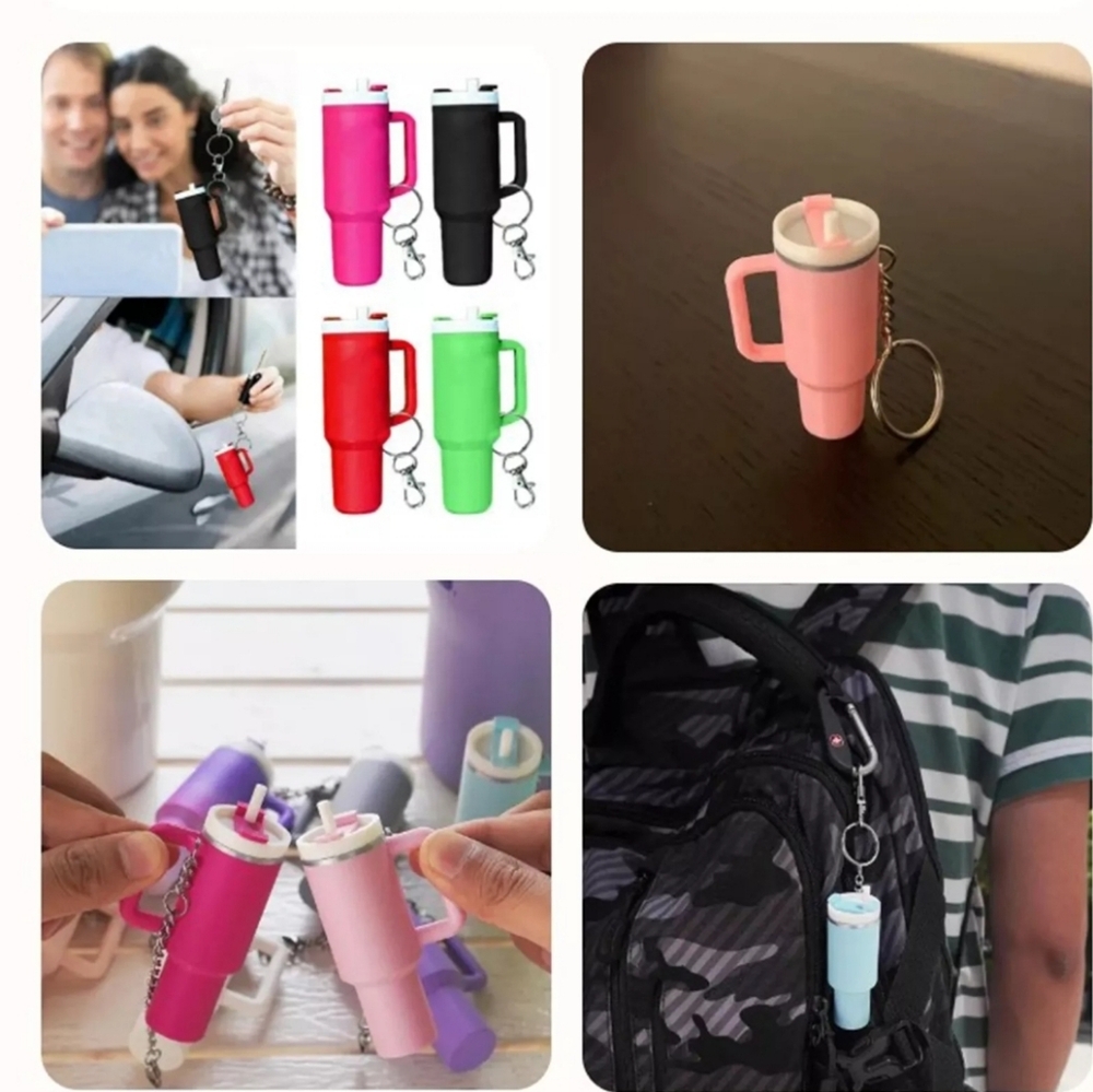 Mini Tumbler keychain/ backpack Stanley Accessory.
